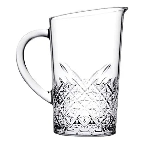 Produktbild: Pasabahce 55332 Timeless Krug, 1.44 Liter, mit Füllstrich bei 1l, Glas, transparent, 1 Stück