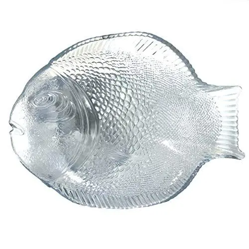 Produktbild: Pasabahce Teller aus Glas, Fischform