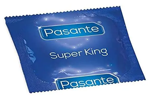 Produktbild: Pasante Super King Size, die größten Kondome von Pasante mit 69mm Breite und 210mm Länge - ideal für Männer, die viel Platz brauchen, 1 x 144 Stück