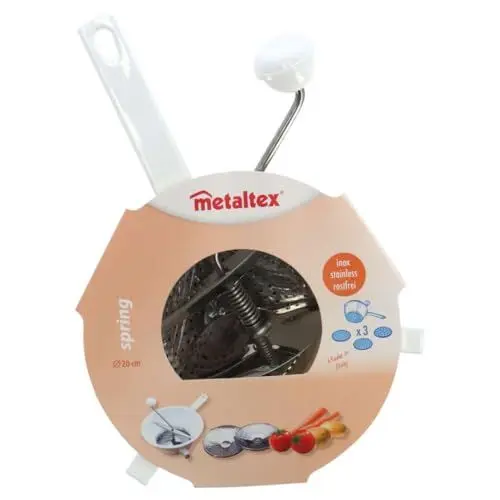 Produktbild: Passiermaschine mit 3 Scheiben 20 cm