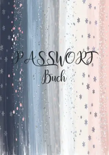 Produktbild: Passwort Buch: Mit Register A-Z | Platz für 416 Passwörter | DIN A5 Format,105 Seiten