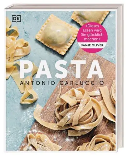 Produktbild: Pasta: Das große Pasta-Kochbuch mit 100 traditionellen italienischen Rezepten von Kochlegende Antonio Carluccio – eine kulinarische Reise durch das Sehnsuchtsland Italien