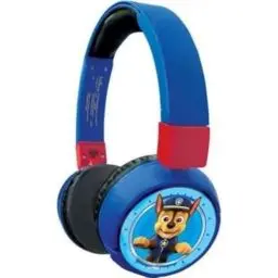 Produktbild: Lexibook - Paw Patrol 2-in-1-Bluetooth-Kopfhörer für Kinder - Stereo Wireless Wired, Kindersicher für Jungen Mädchen, faltbar, verstellbar, blau rot/blau, HPBT010PA