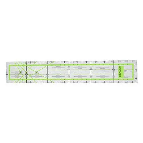 Produktbild: patchwork lineal,Patchwork Lineal,Suwimut 6Er-Set Acryl-Quiltlineal,Transparentes Quiltlineal,Nählineal,Nählineal In Zentimetern,5 X 30 Cm Hoch,Transparentes Schneiderschneider-Quiltwerkzeug,Diy-Nähli