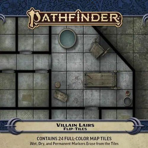 Produktbild: Pathfinder Flip-Tiles Villain Lairs Set