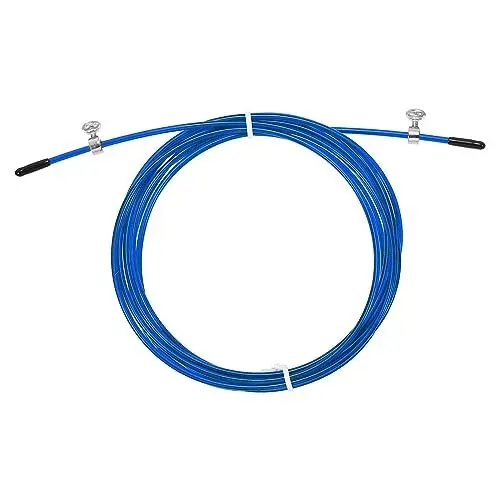 Produktbild: PATIKIL 10Ft Schnellsprung Seil Ersatz Kabel 2.5mm Profi Springseil Stahl Draht Ersatz für Hochgeschwindigkeit Sprungseile Blau
