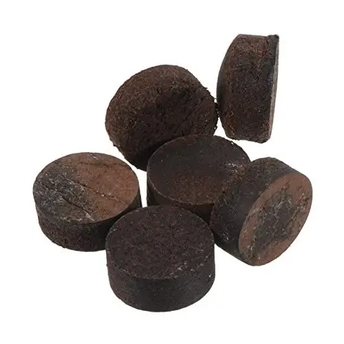 Produktbild: PATIKIL 12mm 12Pack Billardqueue Spitze Pool Billardqueue Spitze Pool Stick Ersatz Spitze Snooker Queue Spitzen für Billardqueue Braun