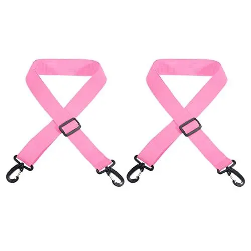 Produktbild: PATIKIL 150cmx3.8cm 2Pack Skiträger Gurt Snowboard Schuhe Riemen Einstellbar Schultergurt Trageleine für Skischuhe Schlittschuhe Rosa
