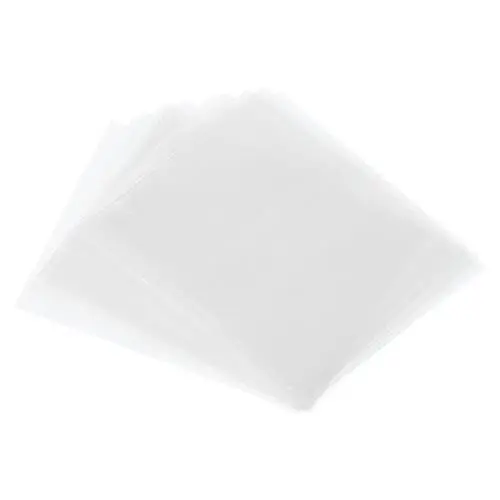 Produktbild: PATIKIL 45x40mm PVC Perforierte Schrumpfbänder, 500 Stück Schrumpffolie für Flaschen, Gläser, Dosen und Dosen passend für Kappe mit einem Durchmesser von 0,87 bis 1,06