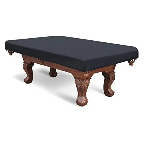 Produktbild: PATIKIL 7Ft Billardtisch Abdeckung Wasserdicht Draußen Innen 420D Polyester Staubdicht Billiard Tisch Schutz für Billardtisch Schwarz