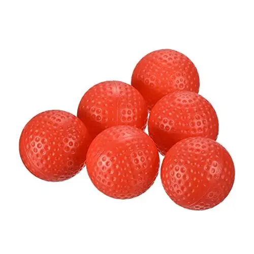Produktbild: PATIKIL Golftrainingsbälle 16Pack Plastik 41mm Hohlflug Golfbälle Training Übungsgolfbälle Golf Übungsball für Halle Schwungübungen Red