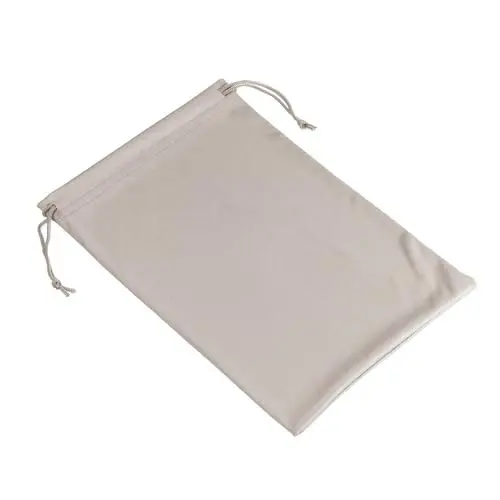 Produktbild: PATIKIL Ski Brillen Tasche Mikrofaser Schneebrille Abdeckung Weiche Aufbewahrung Hülle Kordelzug Tasche für Sonnenbrille Kamera Linsen Grau