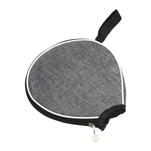 Produktbild: PATIKIL Tischtennis Paddel Koffer, Tischtennisschläger Etui Halbsoftabdeckung Behältertasche für Sportzubehör, Grau