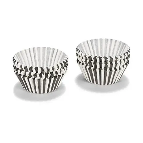 Produktbild: Patisse 1734 Papier-Cup-Cake-Förmchen, schwarz / weiß 200 Stück