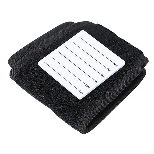 Produktbild: PATKAW 3St Wimperntransplantationsstreifen Kamm Wimpernzangen Stützgürtel Tabletts Abs eyelash curler wimpernformer werkzeug Falsche Wimpern-Handplatte Handschlaufe für künstliche Wimpern