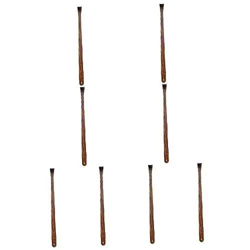 Produktbild: PATKAW 8 Stk Kitzeln Kratzbrett Rückenkratzer Körperkratzer Tragbares Massagegerät Männer Kratzen Ultimative Anti-juckreiz-massagegerät Stuffer Werkzeug Handbuch Zurück Rakel Coffee Wenge