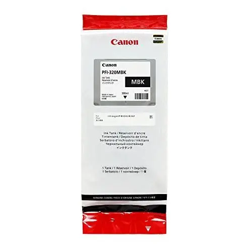 Produktbild: Canon Tinte mattschwarz 300ml Original Schwarz 300 ml