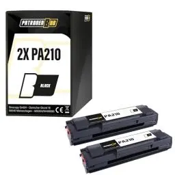Produktbild: Patronenbob 2X Toner Kompatibel PA210 BK für Pantum P2502W P2500W M6550NW M6500W M6558NW M6608NW M6600NW