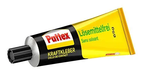 Produktbild: Pattex Kraftkleber lösemittelfrei, extrem starker Kleber für höchste Festigkeit, Alleskleber für den universellen Einsatz, hochwärmefester Klebstoff, 1 x 65g
