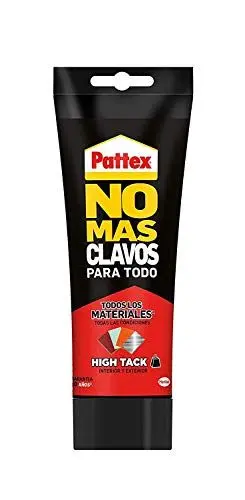 Produktbild: Pattex Keine Nägel mehr für alle HighTack, Montagekleber gegen extreme Temperaturen, starker Kleber auf nassen Oberflächen, weißer Klebstoff, 1 Tube x 340 g