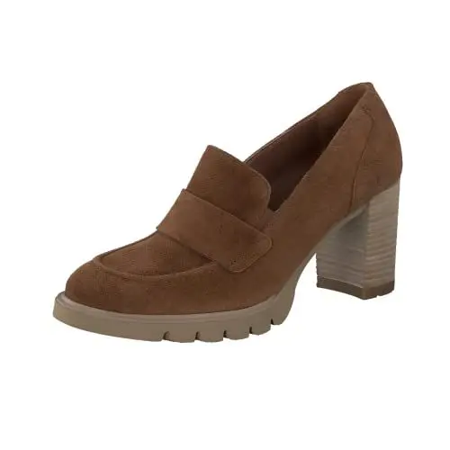 Produktbild: Paul Green Damen Hochfront-Pumps, Frauen Klassische Pumps,Court Shoes,stöckelschuhe,Absatzschuhe,high Heels,Heels,Mittelbraun (Toffee),38.5 EU / 5.5 UK