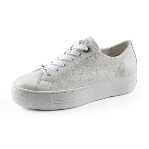 Produktbild: Paul Green Damen Pauls, Frauen Low-Top Sneaker,Plateausohle,Halbschuhe,straßenschuhe,Strassenschuhe,Sportschuhe,Turnschuhe,Weiß (White),39 EU / 6 UK
