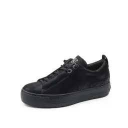 Produktbild: Paul Green Damen Pauls, Frauen Low-Top Sneaker,straßenschuhe,Strassenschuhe,Sportschuhe,Freizeitschuhe,Turnschuhe,Schwarz (Black),40 EU / 6.5 UK