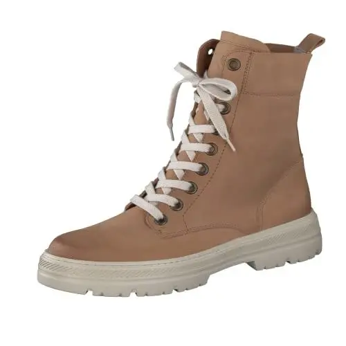 Produktbild: Paul Green Damen SUPER Soft Schnürboots, Frauen Ankle Boots,reißverschluss,Bootee,Booties,halbstiefel,Kurzstiefel,Mittelbraun (Sahara),39 EU / 6 UK