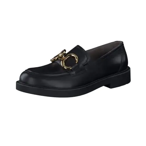 Produktbild: Paul Green Damen SUPER Soft Slipper, Frauen Slip On,Businessschuhe,Mokassins,Halbschuhe,Slides,Schlupfschuhe,Loafer,Schwarz (Black),37.5 EU / 4.5 UK