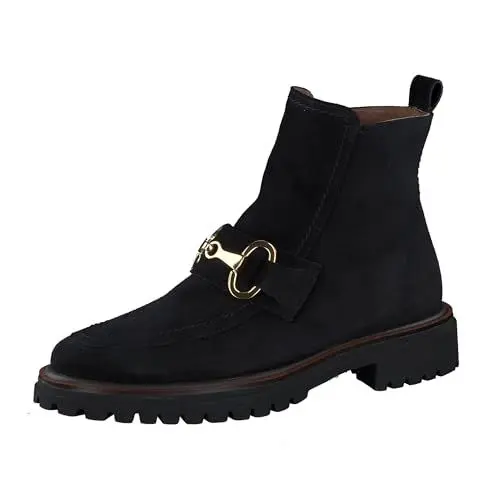 Produktbild: Paul Green Damen Stiefelette, Frauen Klassische Stiefeletten,reißverschluss,Bootee,Booties,halbstiefel,Kurzstiefel,Schwarz (Black),39 EU / 6 UK