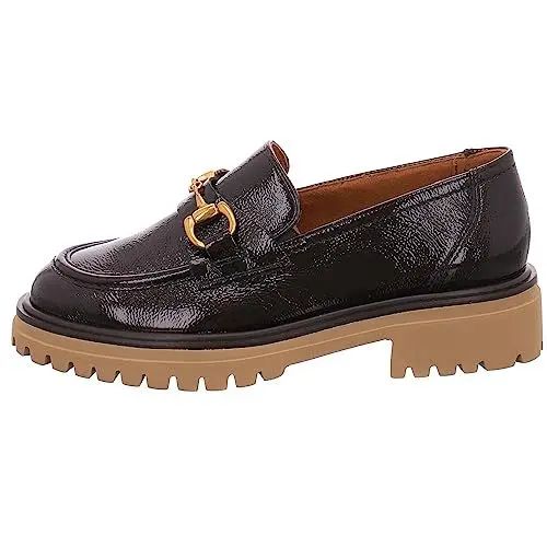 Produktbild: Paul Green Slipper & Mokassin 2956-034, Lack/Brush, Braun, Damen EU 5,5/38,5
