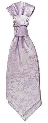 Produktbild: Paul Malone Plastron flieder lila florale Hochzeitskrawatte Hochzeitsmode - Herren Hochzeit Krawatte
