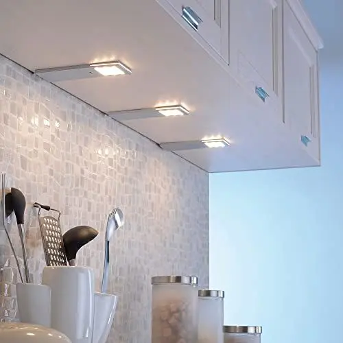 Produktbild: Paul Neuhaus 1121-95-3 HELENA LED-Unterbauleuchte 3er Set 6W Warmweiß Aluminium