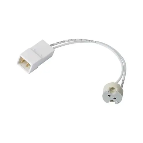 Produktbild: Paulmann 216 Universal-Halogen-Fassung für Kabelsatz 12V Niedervolt Konstantstrom-Steckverbindung max. 50W G4 GX53 GY635 GU5,3 GU4 Leuchtmittel