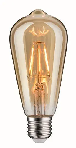 Produktbild: Paulmann 28395 LED Lampe Rustika (ST64) 4W E27 230V Gold Warmweiß Leuchtmittel Lampe