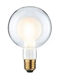 Produktbild: Paulmann 28768 LED Lampe Inner Shape G95 Globe 4W dimmbar Leuchtmittel Matt effizientes Licht Warmweiß 2700K E27