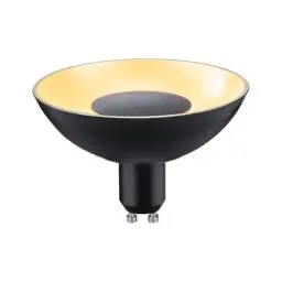 Produktbild: Paulmann 28794 LED Lampe Reflektor GU10 230V 170lm 4,9W 1900K Schwarz, Gold 3-Step-Dim dimmbar Lampen Leuchtmittel