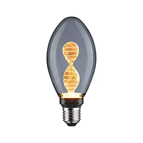 Produktbild: Paulmann 28883 LED Lampe Inner Glow Edition Birne B75 90lm Rauchglas 3,5 Watt Leuchtmittel Rauchglas 1800 K E27