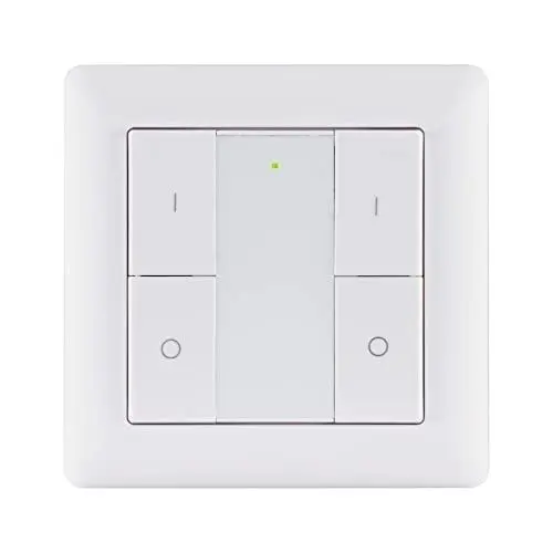 Produktbild: Paulmann 50134 Smart Home Zigbee Wandschalter On/Off/Dimm Weiß Steuerung Kunststoff