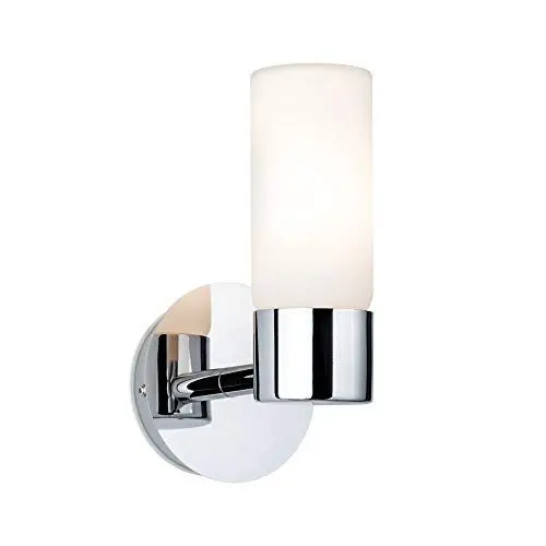 Produktbild: Paulmann WallCeiling Eleon WL IP44 max. 33W G9 Chrom matt/Satin 230V Metall/Glas