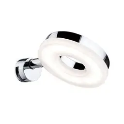 Produktbild: Paulmann 70881 LED Spiegelleuchte Becrux incl. 1x4 Watt Chrom Wandleuchte Metall, Kunststoff Badlampe 3000 K, Kabel 15 cm