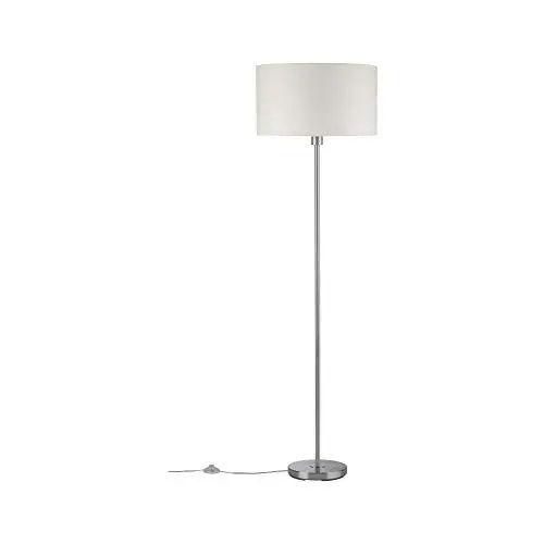 Produktbild: Paulmann 70922 Stehleuchte Tessa rund max. 60 Watt Stehlampe Creme, Eisen gebürstet Standleuchte Metall, Stoff E27 ohne Leuchtmittel