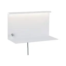 Produktbild: Paulmann LED Wandleuchte mit Ablage Jarina 4,5 W, Metall, 3000 K, 440 lm, Wandlampe