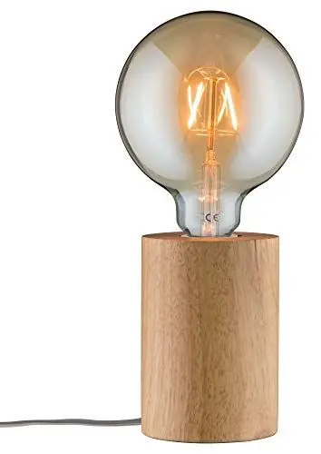 Produktbild: Paulmann 79640 Neordic Talin Tischleuchte max.1x20W E27 Holz 230V Holz