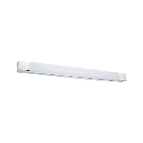 Produktbild: Paulmann 79715 LED Deckenleuchte Spiegelleuchte Quasar incl. 1x10,5 Watt IP44 Deckenlampe Chrom, Weiß Wohnzimmerlampe Metall, Acryl Flurlampe 3000 K