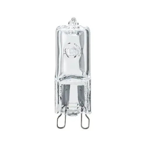 Produktbild: Paulmann 80087 Halogen Lampe Hochvolthalogen Stiftsockel 2er Set G9 230V Warmweiß 2x22 Watt dimmbar Klar 2700K G9