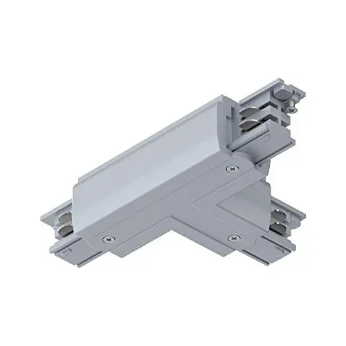 Produktbild: Paulmann 91376 Schienensystem ProRail3 Verbinder T-Stück Links 167,5x101mm max. 3.680W Silber Schienensysteme Deckenschiene Metall, Kunststoff