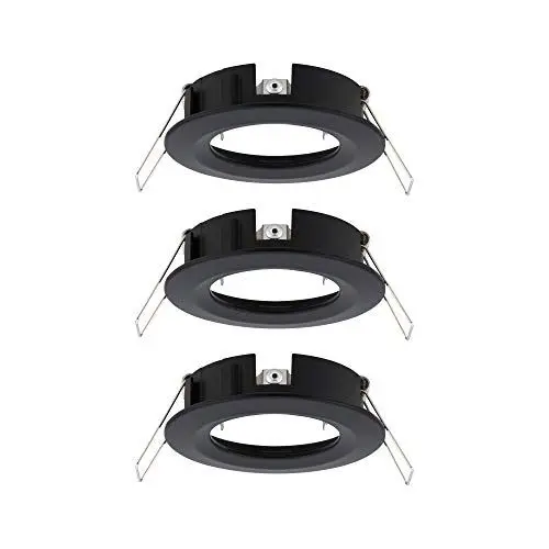 Produktbild: Paulmann 92481 Einbauleuchte Choose Spot Starr Max. 3x10W Deckeneinbaustrahler Schwarz Matt Einbaulampe Ohne Leuchtmittel Alu
