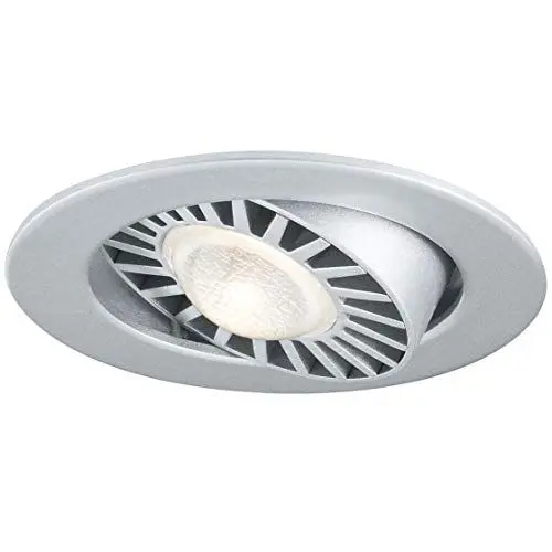 Produktbild: Paulmann 92512 Prem. EBL Set Turbo LED schwenkb. 30° 1x6,5W 230V/350mA 80mm Chrom matt/Alu