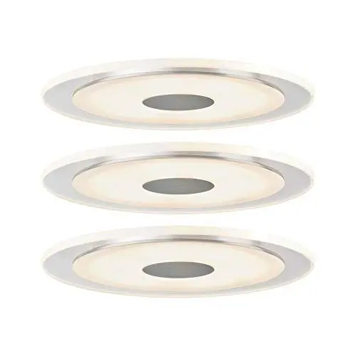 Produktbild: Paulmann 925.43 Premium EBL Set Whirl rund LED 3x6W 18VA 150mm Alu gedreht/Satin 92543 Spot Einbaustrahler Einbauleuchte